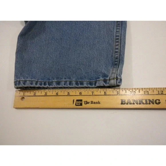 Levi's 550 Jeans Mens 46x32 Blue Denim Relaxed Fit Light Wash Straight - Picture 13 of 13